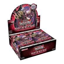 Load image into Gallery viewer, Yu-Gi-Oh! Phantom Nightmare Booster Boxes and Packs are for sale at Gecko Cards! With free UK Postage on all orders over £20 - see the range of TCG Cards, Booster Boxes, Card Sleeves and other Trading Card Game products on our store - all at great prices!
