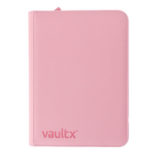 Load image into Gallery viewer, Vault X Exo-Tec 4-Pocket Zip-Up Binders in Pink are for sale at Gecko Cards! With free UK Postage on all orders over £20 - see the range of TCG Cards, Booster Boxes, Card Sleeves and other Trading Card Game products on our store - all at great prices!
