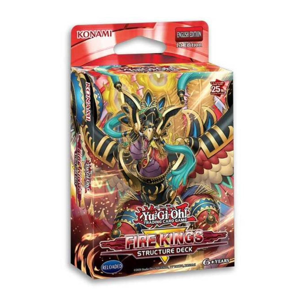 The Yu-Gi-Oh! Fire Kings Structure Deck Revamped (English, 1st Edition) is for sale at Gecko Cards! With free UK Postage on all orders over £20 - see the range of TCG Cards, Booster Boxes, Card Sleeves and other Trading Card Game products on our store - all at great prices!