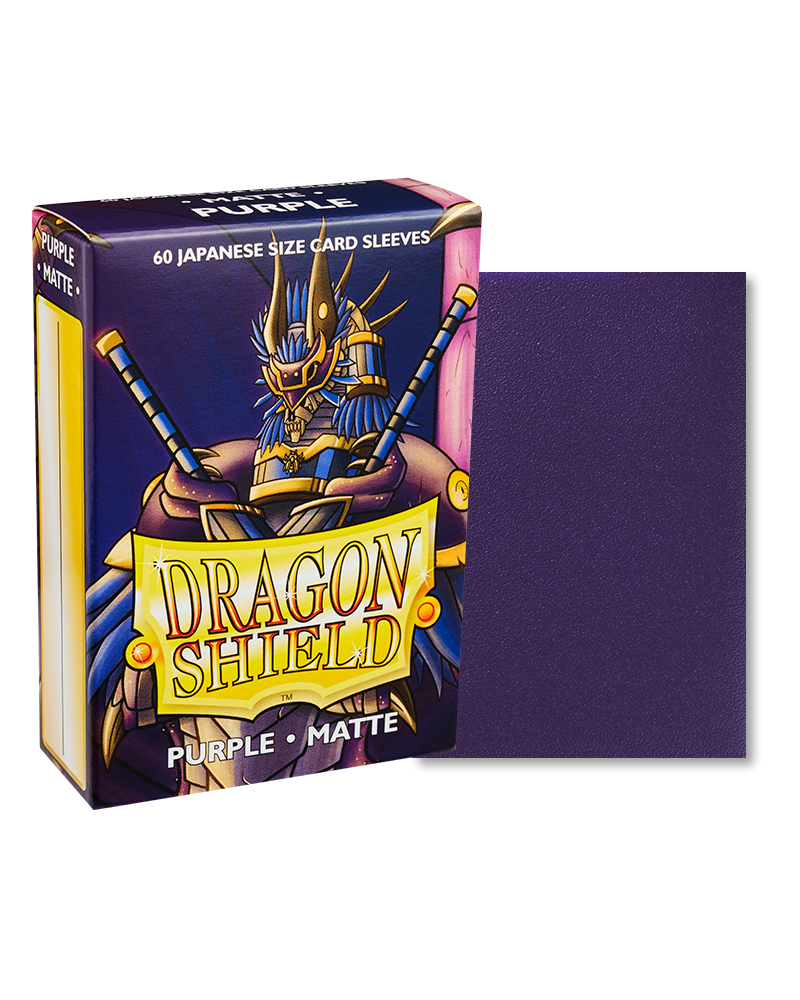 Dragon Shield Classic Mini Japanese Sleeves – 2-Pack (120 Sleeves) Night Blue Glossy Card Protectors