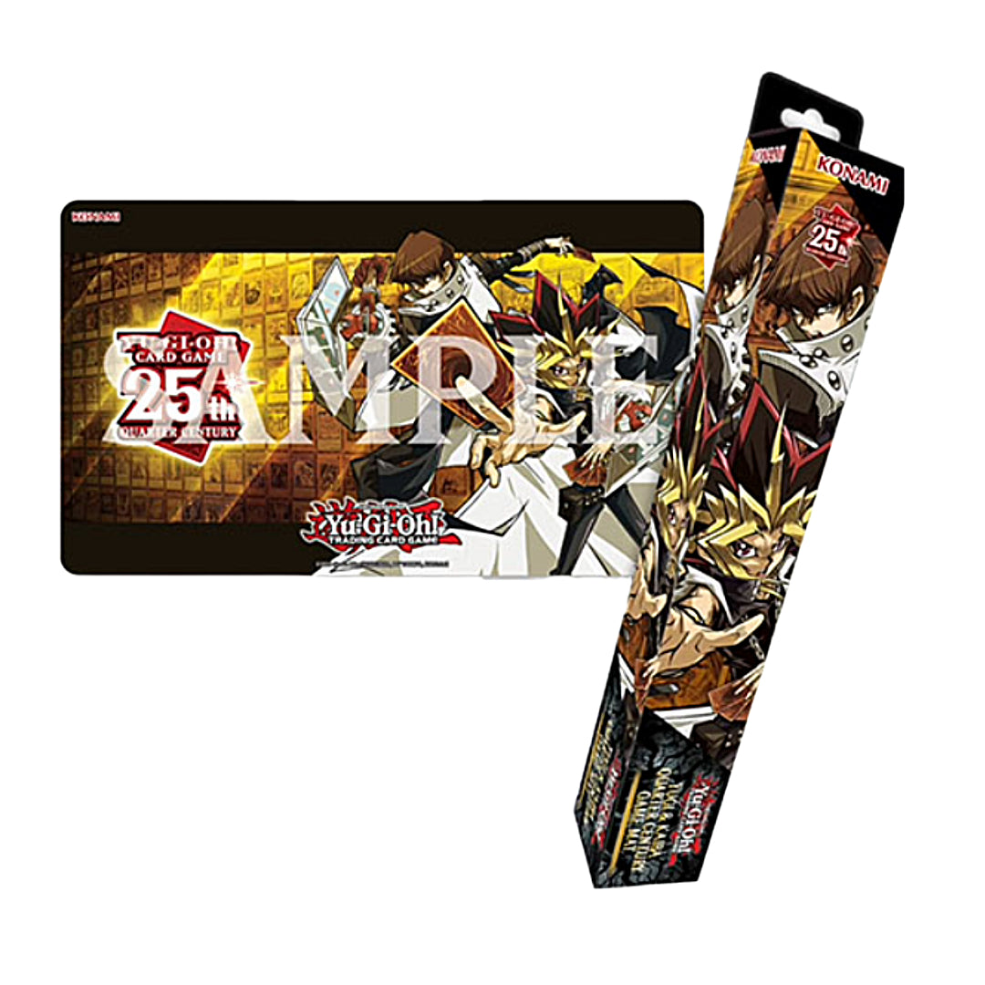 yugioh card sleeves and deck boxes Yu-Gi-Oh! Yugi & Kaiba Quarter Century Accessories