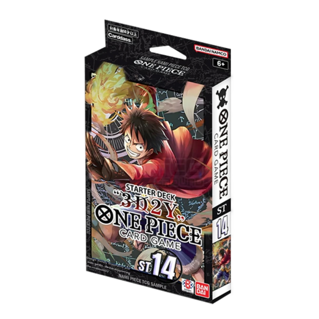 One Piece Card Game: Starter Deck - 3D2Y (ST-14) (English) GeckoCards One Piece Card Game: Starter Deck - 3D2Y (ST-14) (English) GeckoCards