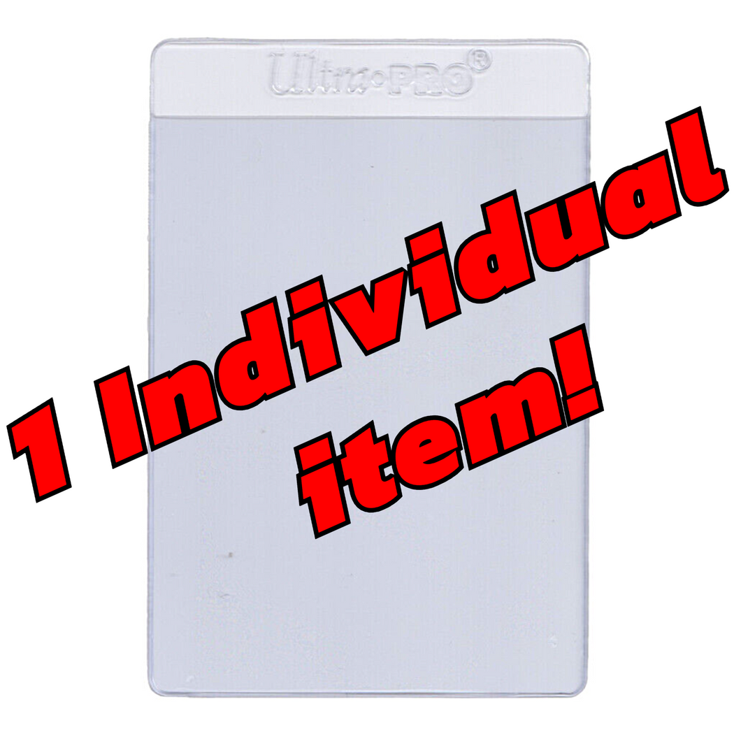 Ultra Pro - Semi Rigid 1/2 Inch Lip Tall Sleeves (1-200) GeckoCards Ultra Pro - Semi Rigid 1/2 Inch Lip Tall Sleeves (1-200) GeckoCards