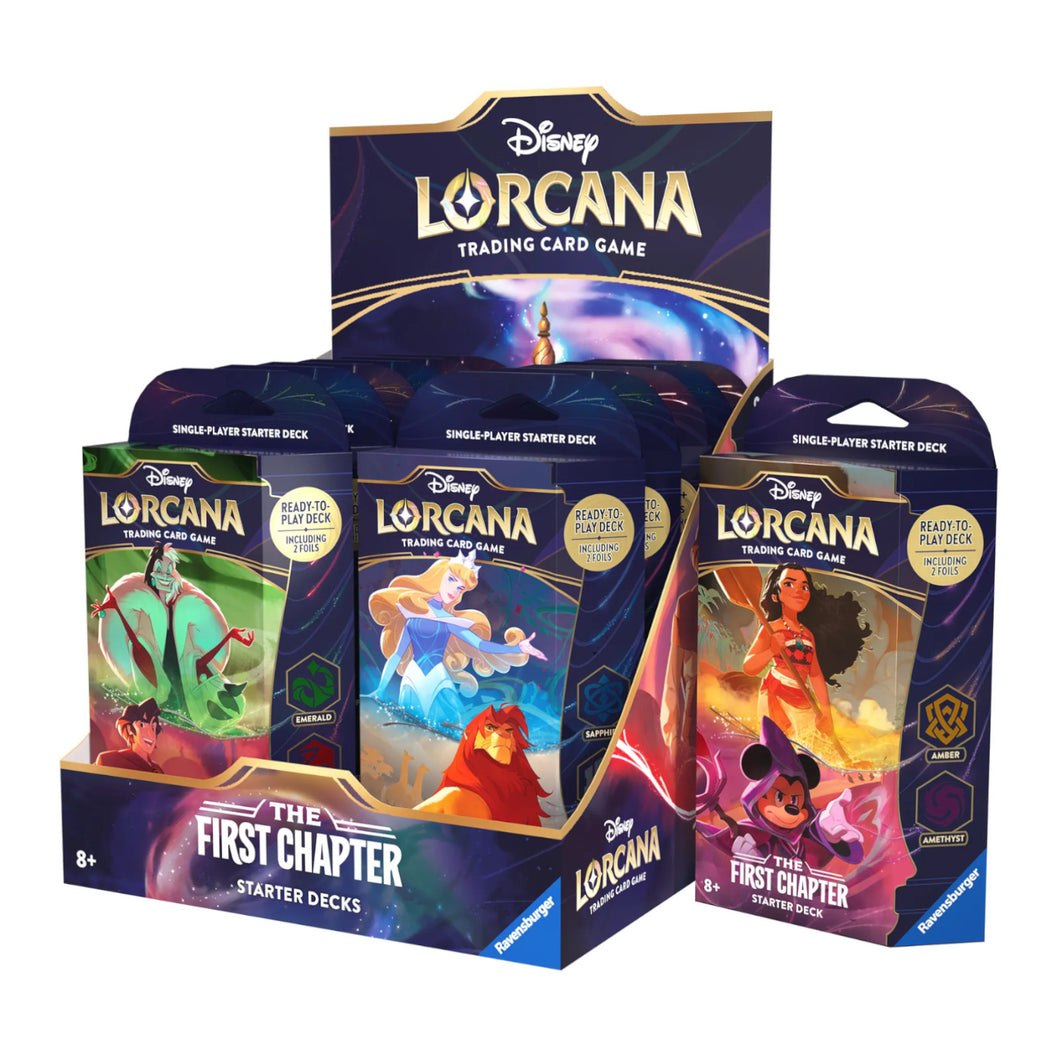 Disney Lorcana: The First Chapter Starter Deck (English) GeckoCards Disney Lorcana: The First Chapter Starter Deck (English) GeckoCards