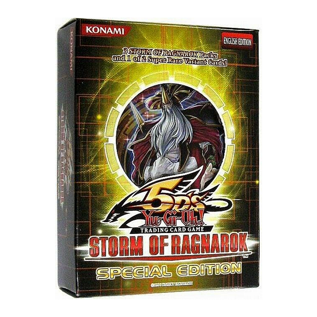 Yu-Gi-Oh! Storm Of Ragnarok Special Editions are for sale at Gecko Cards! With free UK Postage on all orders over £25 - see the range of TCG Cards, Booster Boxes, Card Sleeves and other Trading Card Game products on our store - all at great prices!