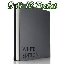 Load image into Gallery viewer, Special Edition White Vault X Exo-Tec 9 &amp; 12-Pocket Zip-Up Binders are for sale at Gecko Cards! With free UK Postage on all orders over £25 - see the range of TCG Cards, Booster Boxes, Card Sleeves and other Trading Card Game products on our store - all at great prices!
