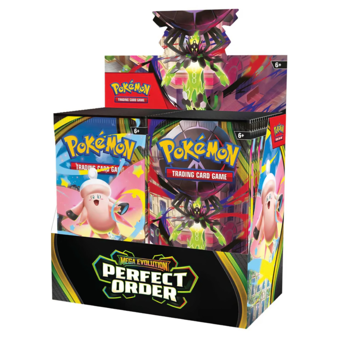 Pokémon TCG: Perfect Order Booster Box (CUT SEAL) (Releases 27.03.26 ...