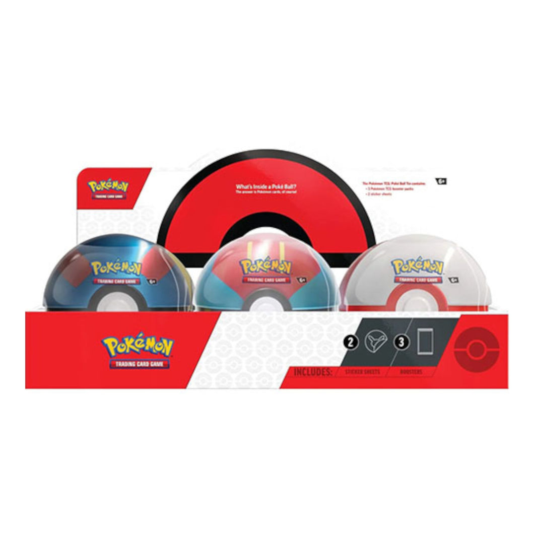 Pokémon Series 9 Pokeball Tins are for sale at Gecko Cards! With free UK Postage on all orders over £20 - see the range of TCG Cards, Booster Boxes, Card Sleeves and other Trading Card Game products on our store - all at great prices!