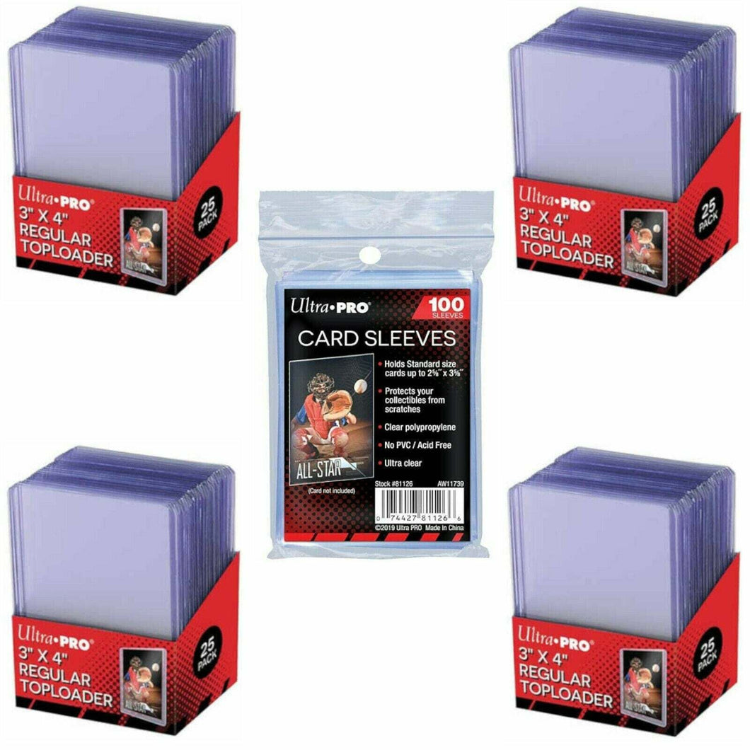 Ultra Pro "3x4" Super Thick Toploader & Card Sleeves 20 Stck (Neuf Avec Emballage D'origine) à - Foto 3