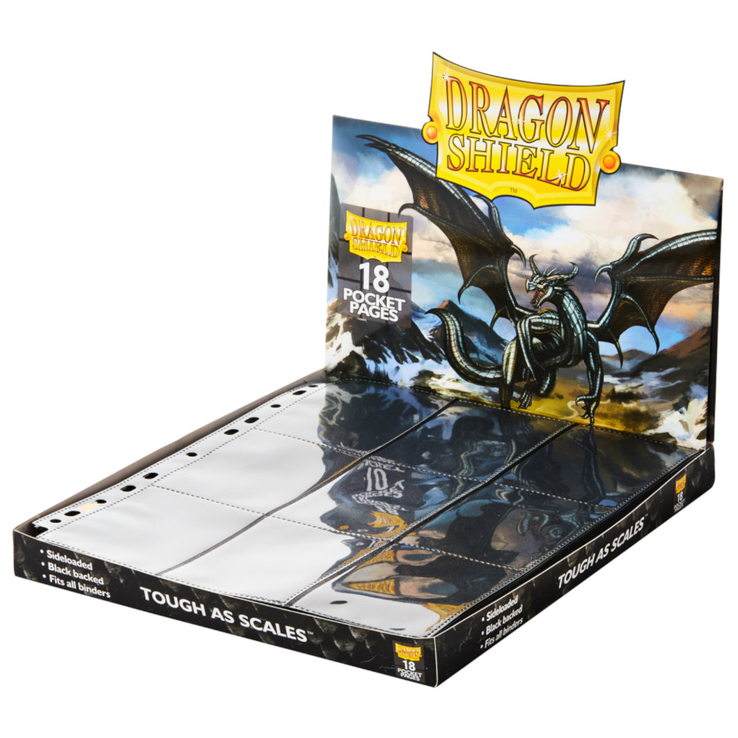 Dragon Shield Clear Binder Pages are for sale at Gecko Cards! With free UK Postage on all orders over £20 - see the range of Yu-Gi-Oh! Cards, Booster Boxes, Card Sleeves and other trading card game products in my store - all at great prices!