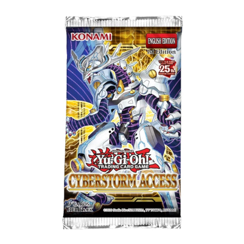 Yu-Gi-Oh! Cyberstorm Access Booster Packs are for sale at Gecko Cards! With free UK Postage on all orders over £20 - see the range of Yu-Gi-Oh! Cards, Booster Boxes, Card Sleeves and other trading card game products in my store - all at great prices!