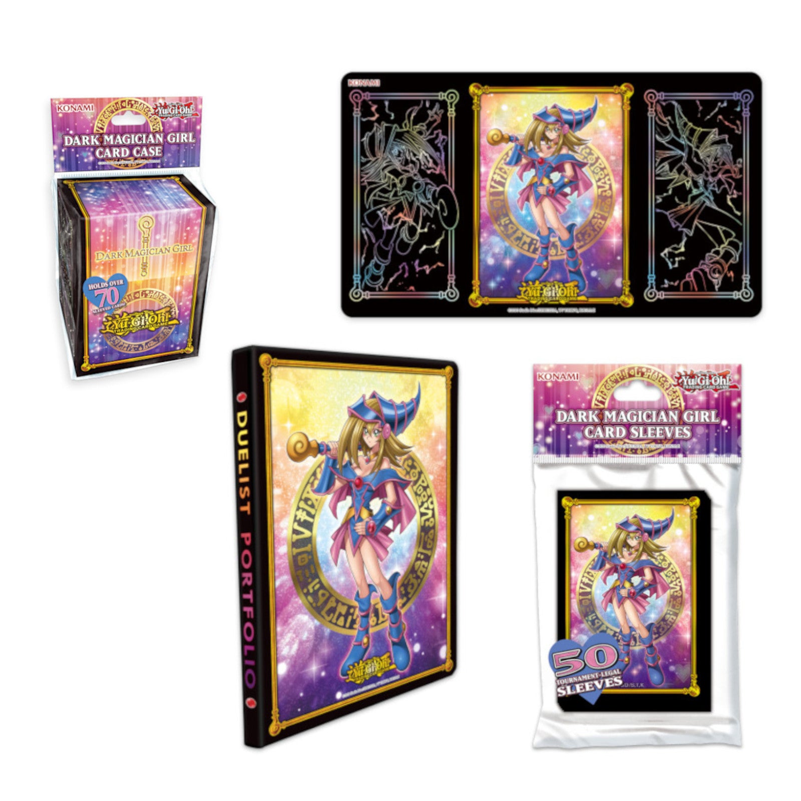 yugioh deck box and sleeves ZLCA Card for MTG TCG, Card Storage Box clear on the other side and measure 66mm x 91mm Monster Magnetic Double Trading Card