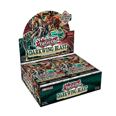 Yu-Gi-Oh! Darkwing Blast Booster Boxes (1st Edition, English) are for sale at Gecko Cards! With free UK Postage on all orders over £20 - see the range of Yu-Gi-Oh! Cards, Booster Boxes, Card Sleeves and other trading card game products in my store - all at great prices!