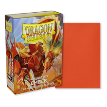 Load image into Gallery viewer, Dragon Shield Japanese (Small) Size Dual Matte Ember Card Sleeves are for sale at Gecko Cards! With free UK Postage on all orders over £20 - see the range of Yu-Gi-Oh! Cards, Booster Boxes, Card Sleeves and other trading card game products in my store - all at great prices!
