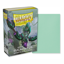 Load image into Gallery viewer, Dragon Shield Japanese (Small) Size Dual Matte Eucalyptus Card Sleeves are for sale at Gecko Cards! With free UK Postage on all orders over £20 - see the range of Yu-Gi-Oh! Cards, Booster Boxes, Card Sleeves and other trading card game products in my store - all at great prices!
