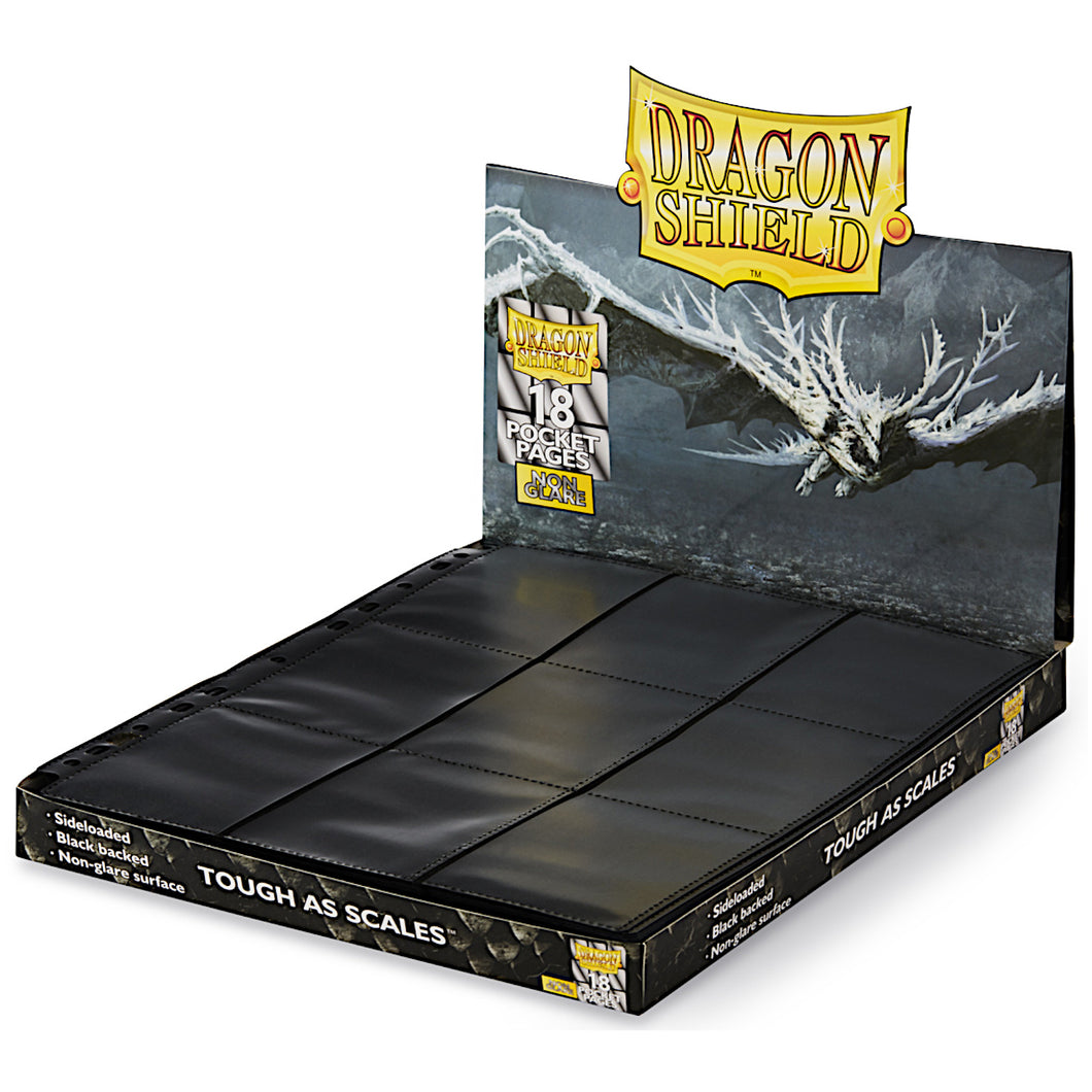 Dragon Shield Non-Glare (Matte) Binder Pages are for sale at Gecko Cards! With free UK Postage on all orders over £20 - see the range of Yu-Gi-Oh! Cards, Booster Boxes, Card Sleeves and other trading card game products in my store - all at great prices!