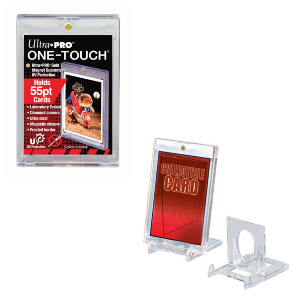 Magnetic Ultra Pro Trading Card Display Frames and Stands are for sale at Gecko Cards! With free UK Postage on all orders over £20 - see the range of Yu-Gi-Oh! Cards, Booster Boxes, Card Sleeves and other trading card game products in my store - all at great prices!