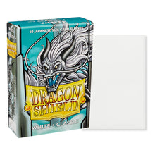 Load image into Gallery viewer, Dragon Shield Japanese (Small) Size Classic White Card Sleeves are for sale at Gecko Cards! With free UK Postage on all orders over £20 - see the range of Yu-Gi-Oh! Cards, Booster Boxes, Card Sleeves and other trading card game products in my store - all at great prices!
